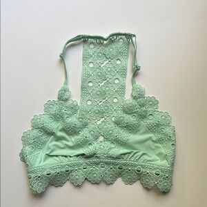 Aerie Mint Lace Bralette